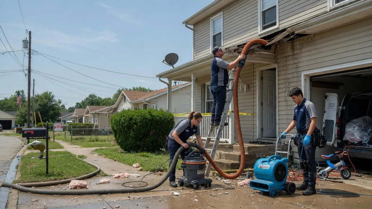 Water Damage Restoration in Spiceland, IN near me